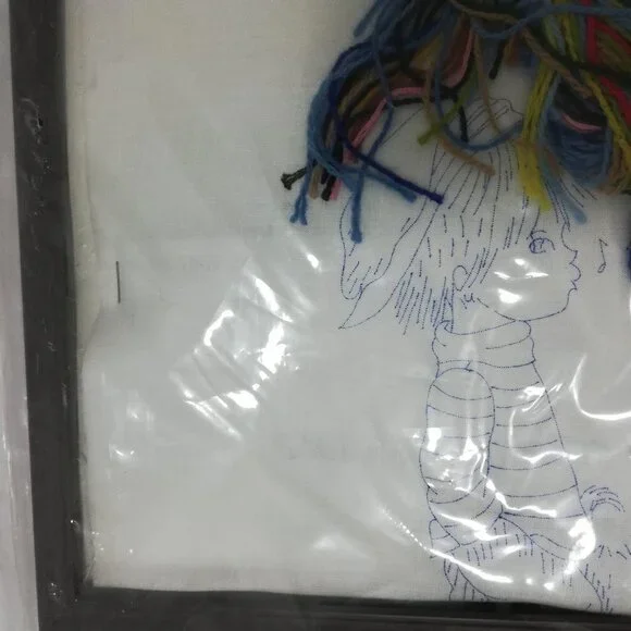 Creative Stitchery Kit Moppets Boy With Dog Everyone Needs A Friend Crewel 787B - Picture 8 of 8